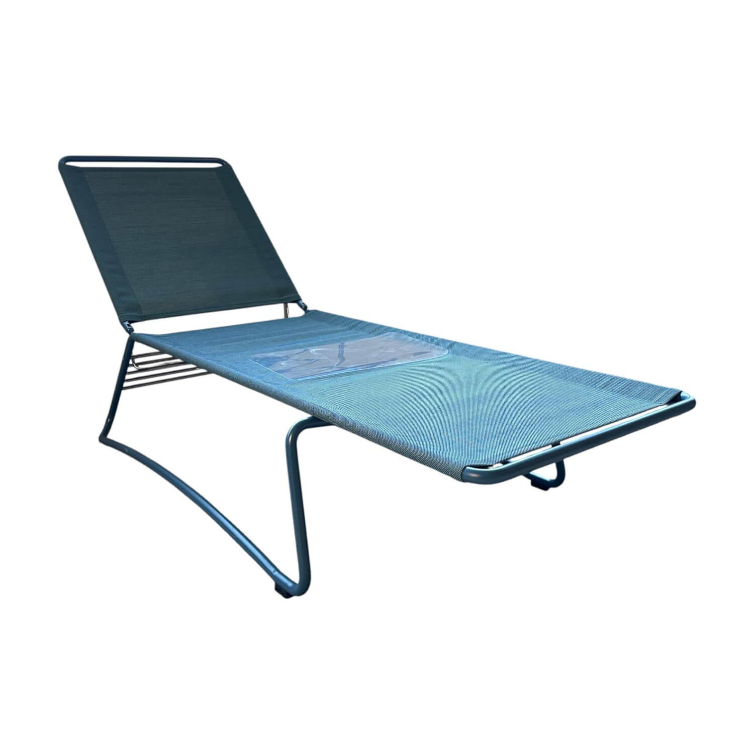 Sonnenliege Balcony Bespannung Batyline Eden Grünblau Meliert Gestell Edelstahl ... Sonnenliege Balcony Bespannung Batyline Eden Grünblau Meliert Gestell Edelstahl ... von Weishäupl