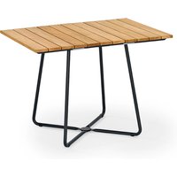 Weishäupl Balcony Klapptisch Teak/Edelstahlgestell 100x70 cm von Weishäupl