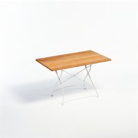 Weishäupl Classic Tisch Teak/Band-und Rundstahl verzinkt pulverbeschichtet eckig Weishäupl Classic Tisch Teak/Band-und Rundstahl verzinkt pulverbeschichtet eckig von Weishäupl