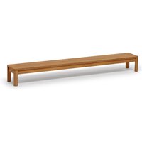 Weishäupl New Hampton Anstelltisch Teak Massivholz 207x30x25 cm von Weishäupl