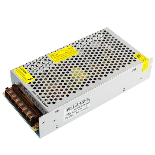 DC 24V 5A Schaltnetzteil Transformator Netzteil 24 Volt 120W AC 110/220V für LED-Streifen, Industrielle Automatisierung, Sicherheitssystem von Weishuo