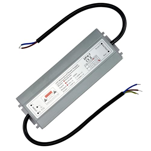 LED Trafo 24V 60W Konstant Spannung LED Transformator AC 230V auf DC 24V 2.5A Schlankes IP67 Wasserdicht Netzteil Treiber für Innen oder Außen LED-Streifen Strip Lampe LED Trafo 24V 60W Konstant Spannung LED Transformator AC 230V auf DC 24V 2.5A Schlankes IP67 Wasserdicht Netzteil Treiber für Innen oder Außen LED-Streifen Strip Lampe von Weishuo