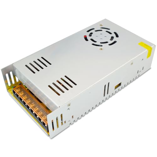 Schaltnetzteil 24V 15A Netzteil Transformator LED Trafo AC 110V / 220V auf DC 24 Volt 360W Spannungswandler für LED-Streifen, Industrielle Automatisierung, Sicherheitssystem von Weishuo
