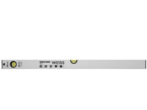 Weiss 184.10 Wasserwaage "Niveau Norm", 100 cm, Aluminium von Weiss