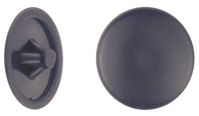 Abdeckkappen Ø 12 mm für PZ Schrauben schwarz - 50 Stk. Abdeckkappen Ø 12 mm für PZ Schrauben schwarz - 50 Stk. von Connex