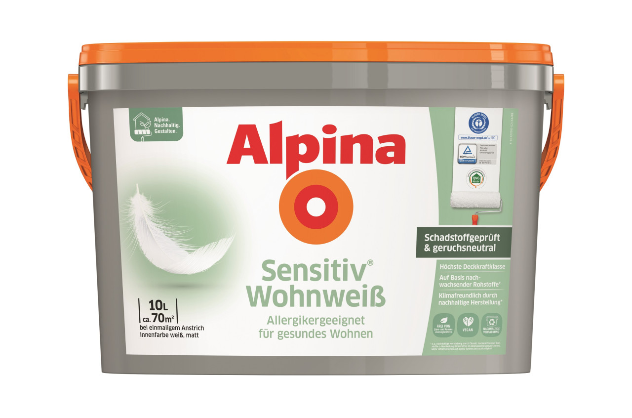 Alpina Sensitiv Wohnweiß 10 L von Weitere