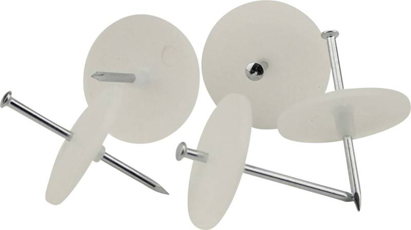 Befestigungsschelle mit Nagel 40mm 50x von Weitere