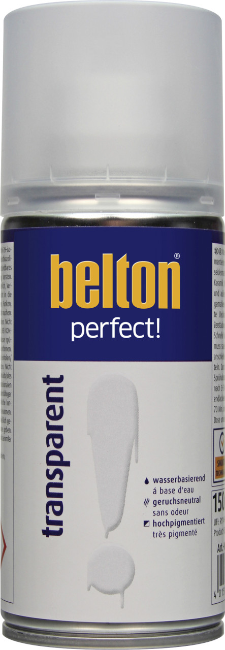 Belton perfect Klarlack 150 ml transparent seidenmatt von belton