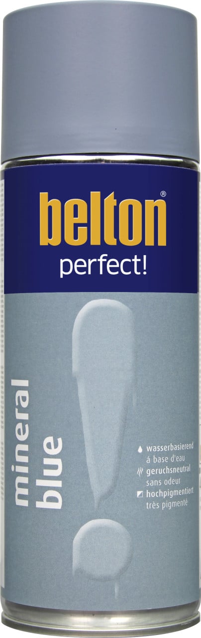 Belton perfect Lackspray 400 ml Mineral blue seidenmatt von belton
