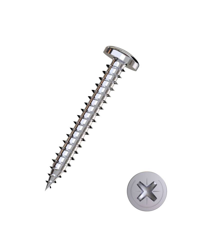 Connex Blechschrauben 3.5 x 25 mm PH 2 - 16 Stk. von Connex