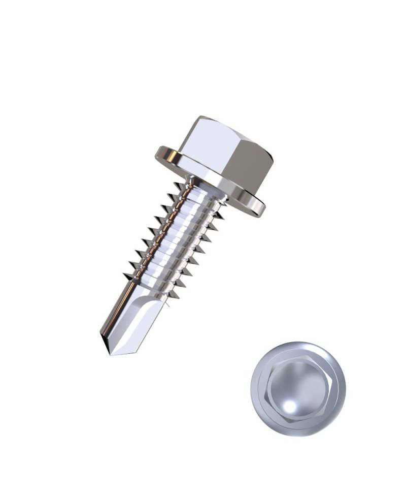 Connex Bohrschrauben 4.2 x 16 mm Sechskant - 25 Stk. von Connex