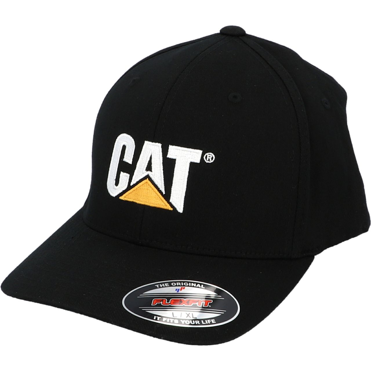 CAT Baseball Cap Flexfit schwarz von CAT