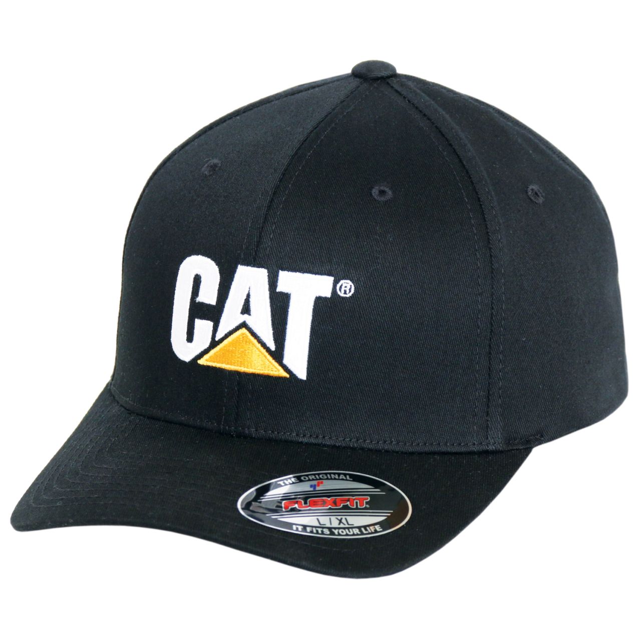 CAT Baseball Cap Flexfit schwarz von CAT