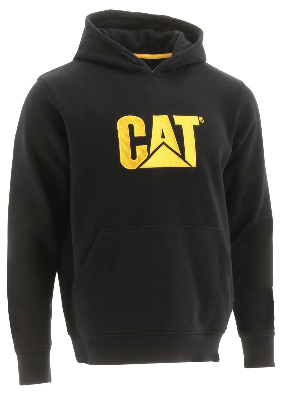 CAT Hoodie Kapuzenjacke Trademark schwarz von CAT