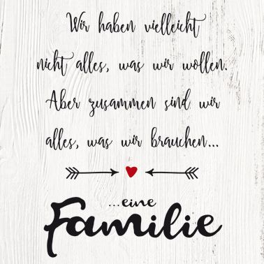 Deco-Canvas Bild - Eine Familie 35 x 35 cm von Weitere