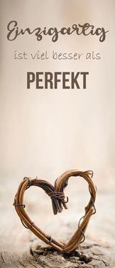 Deco-Canvas Bild - Perfektes Herz 30 x 70 cm von Weitere