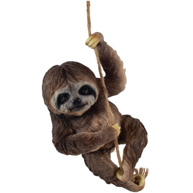 Dekofigur Faultier hängend 30 x 20,5 x 15 cm braun Dekofigur Faultier hängend 30 x 20,5 x 15 cm braun von FD