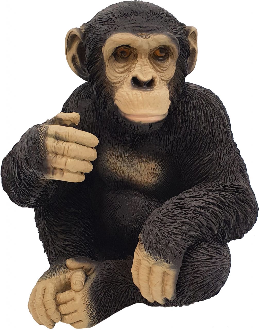 Dekofigur Schimpanse 29 x 25 x 24 cm von Weitere