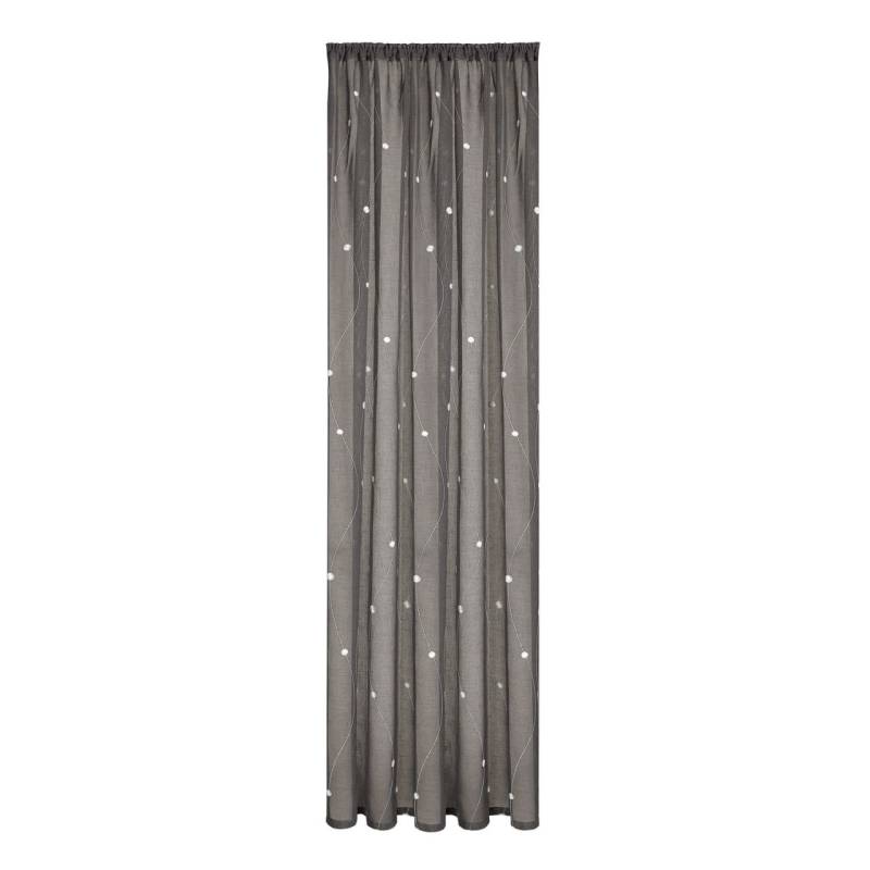 Dekoschal Feel of Nature anthrazit, 140 x 245cm von Gerster Collection