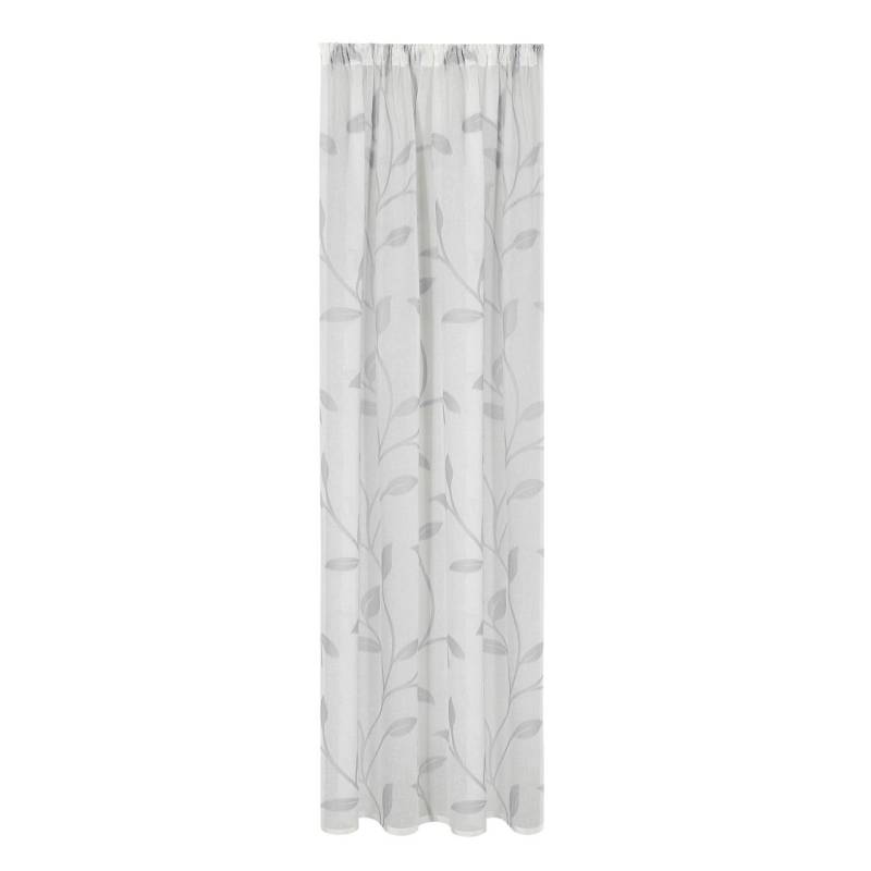 Dekoschal Feel of Nature hellgrau, 140 x 245 cm von Gerster Collection