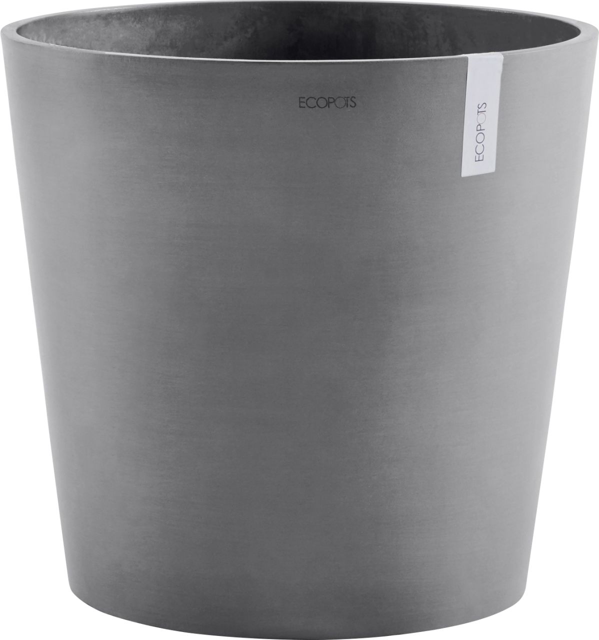 Ecopots Pflanztopf Amsterdam Ø 50 x 43,8 cm grau von Ecopots