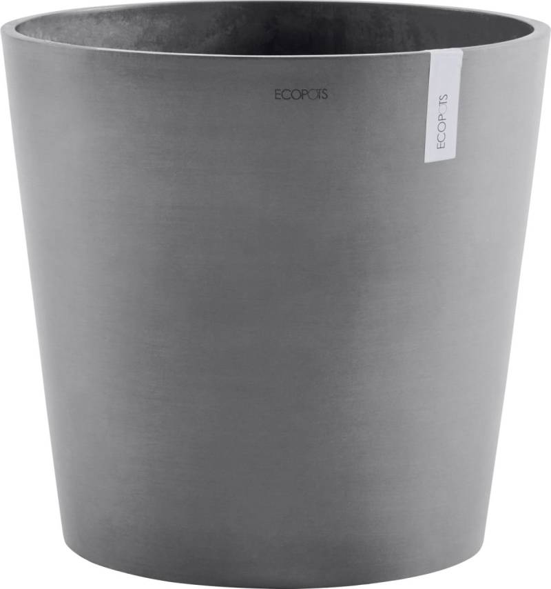 Ecopots Pflanztopf Amsterdam Ø 50 x 43,8 cm grau von Ecopots
