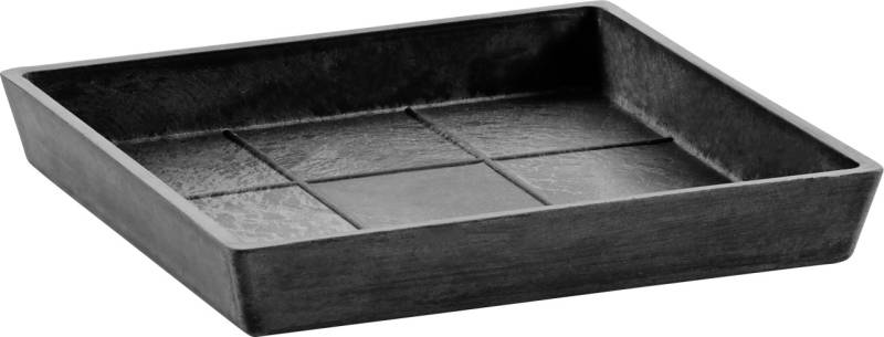 Ecopots Untersetzer dunkelgrau 38,5 x 38,5 cm von Ecopots