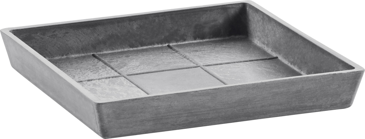 Ecopots Untersetzer grau 22 x 22 cm von Ecopots
