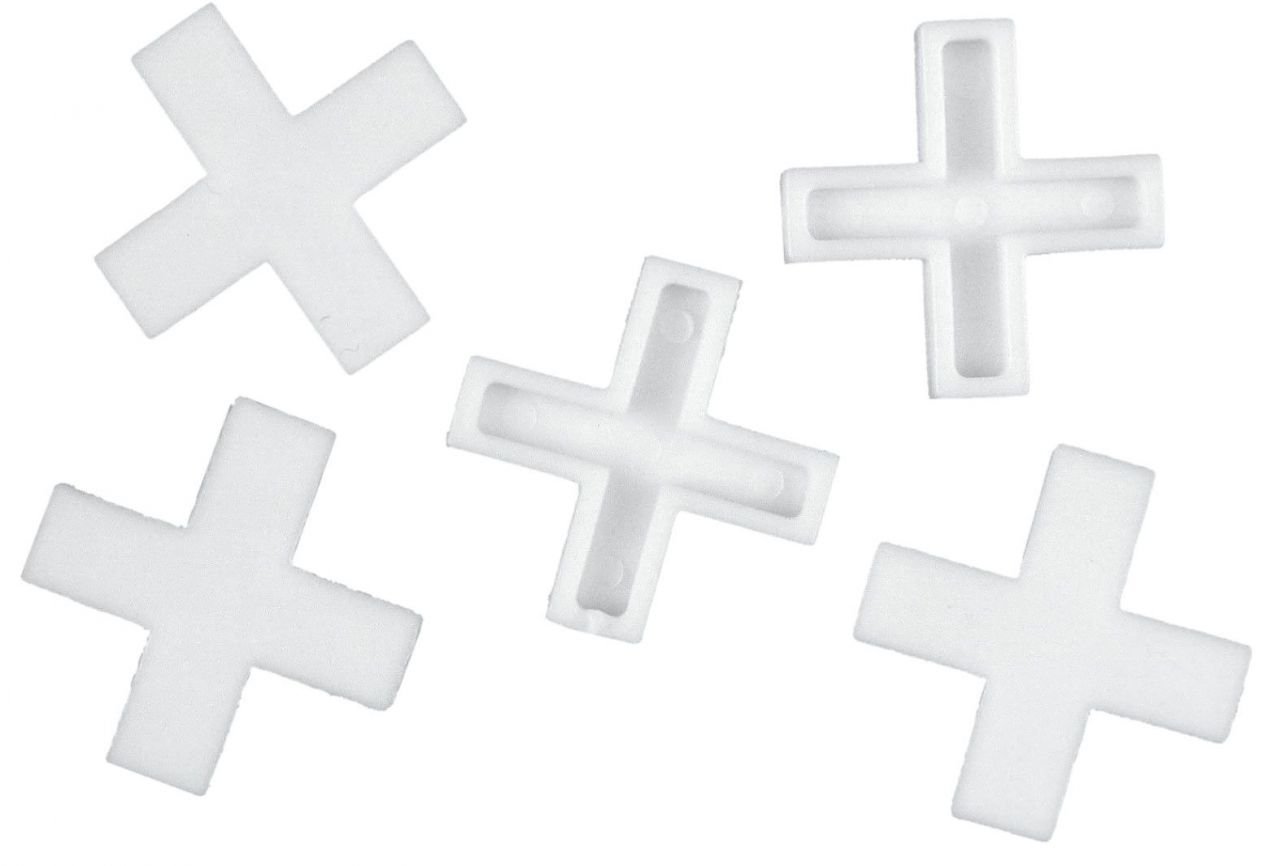 Fliesenkreuze 200 Stück, 3 mm von Connex