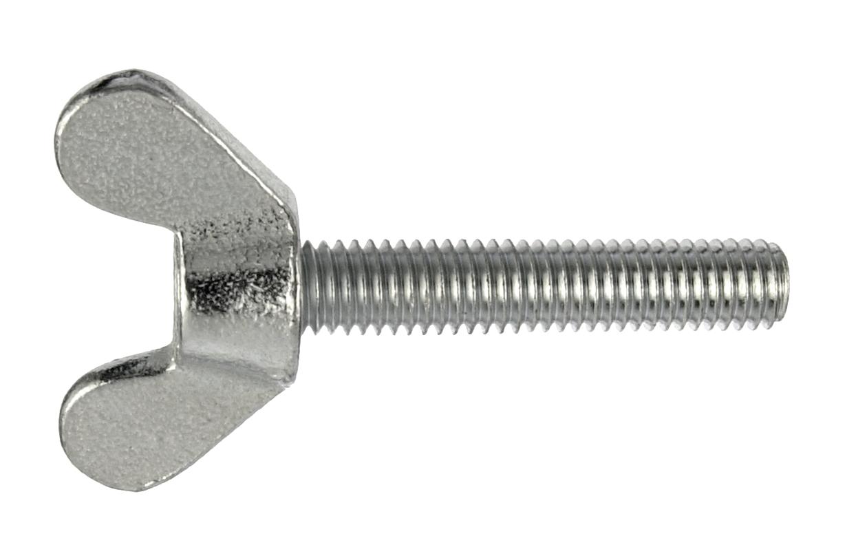 Flügelschrauben M4 x 30 mm, 6 Stück von Weitere