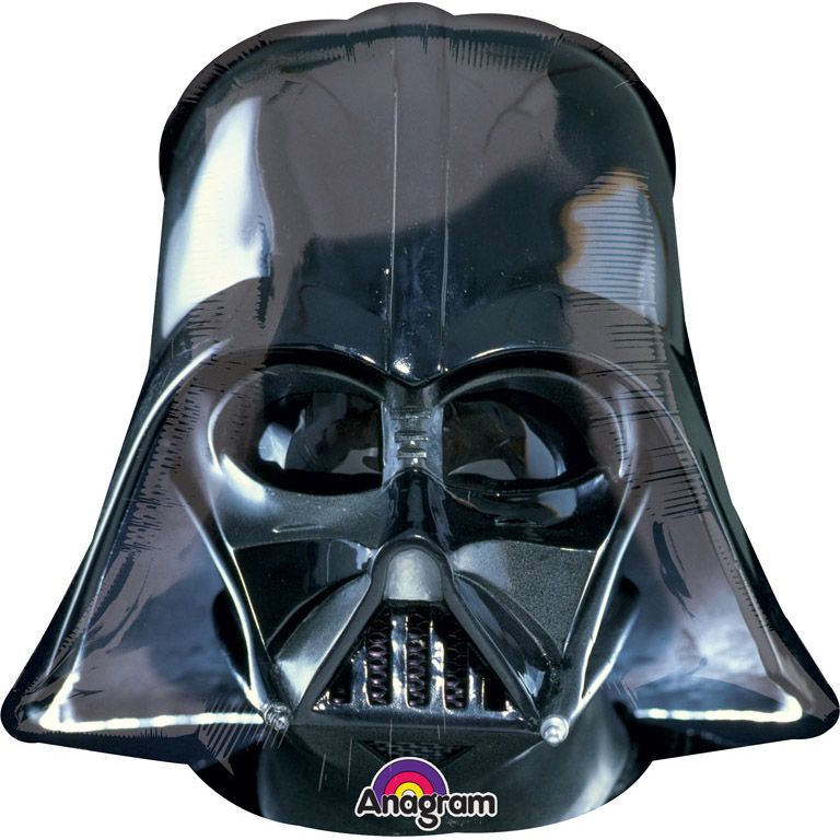 Folienballon Darth Vader Helm 63 x 63 cm von Amscan