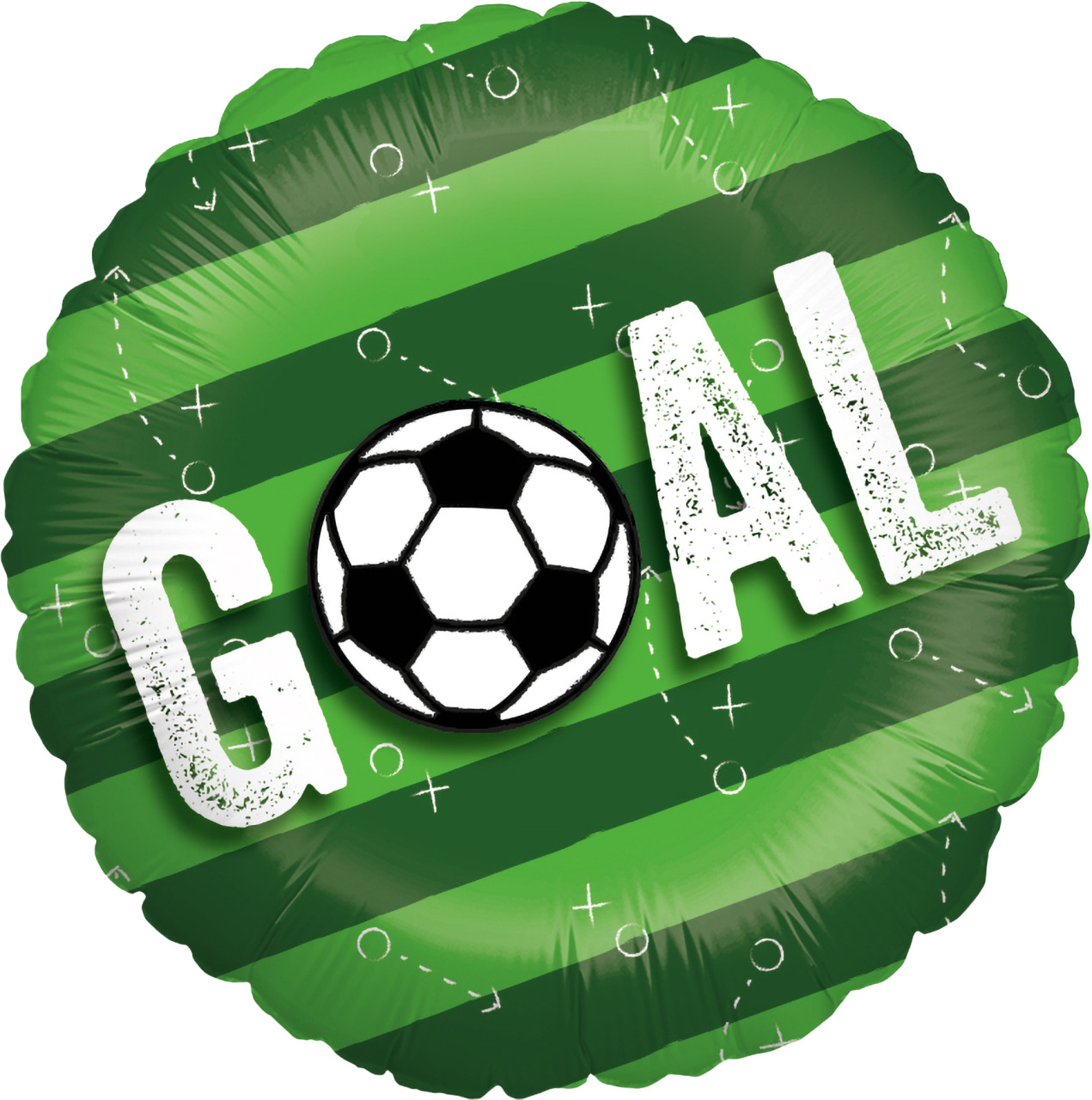 Folienballon Fußball Goal grün Ø 45 cm 1 Stück Folienballon Fußball Goal grün Ø 45 cm 1 Stück von Weitere