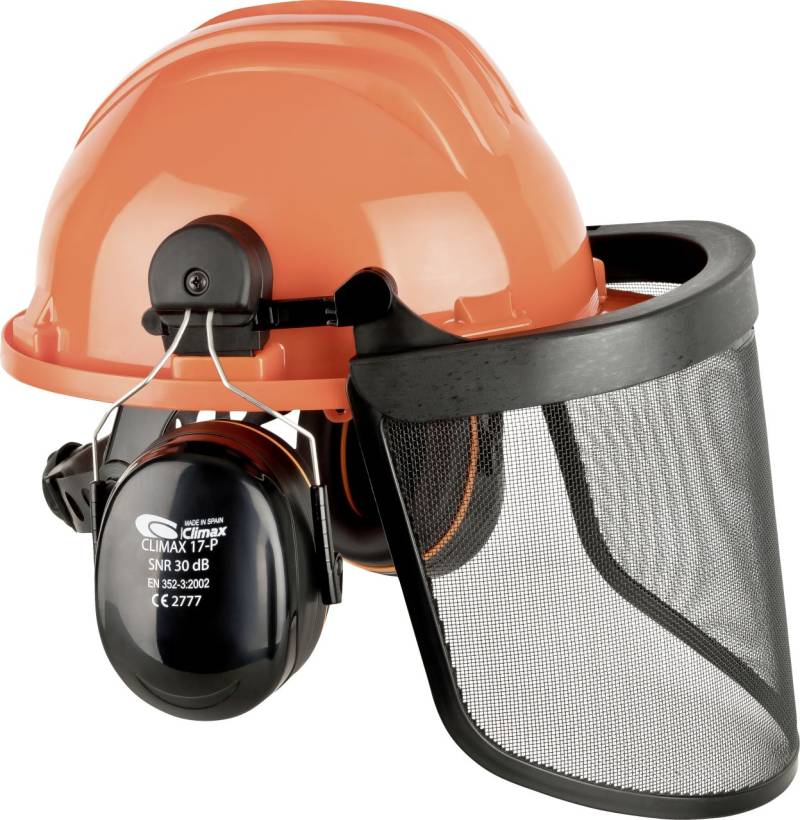 Willax Forstschutzhelm mit Gehörschutz und Visier von Willax