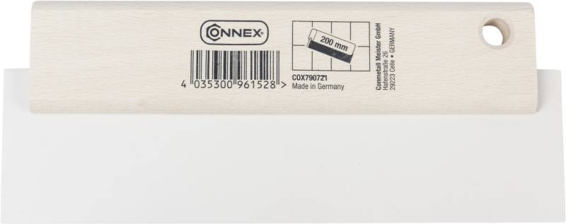 Fugengummi 200 mm weiß Abriebfestes Gummiblatt weiß mit Holzrücken von Connex