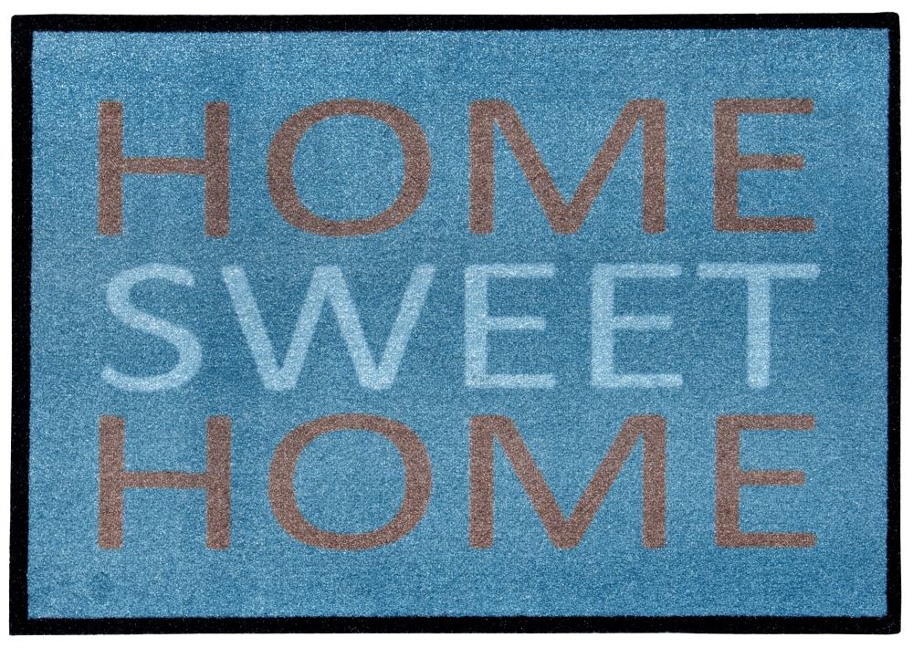 Fußmatte Elena Home Sweet Home blue, 50 x 70 cm von Weitere