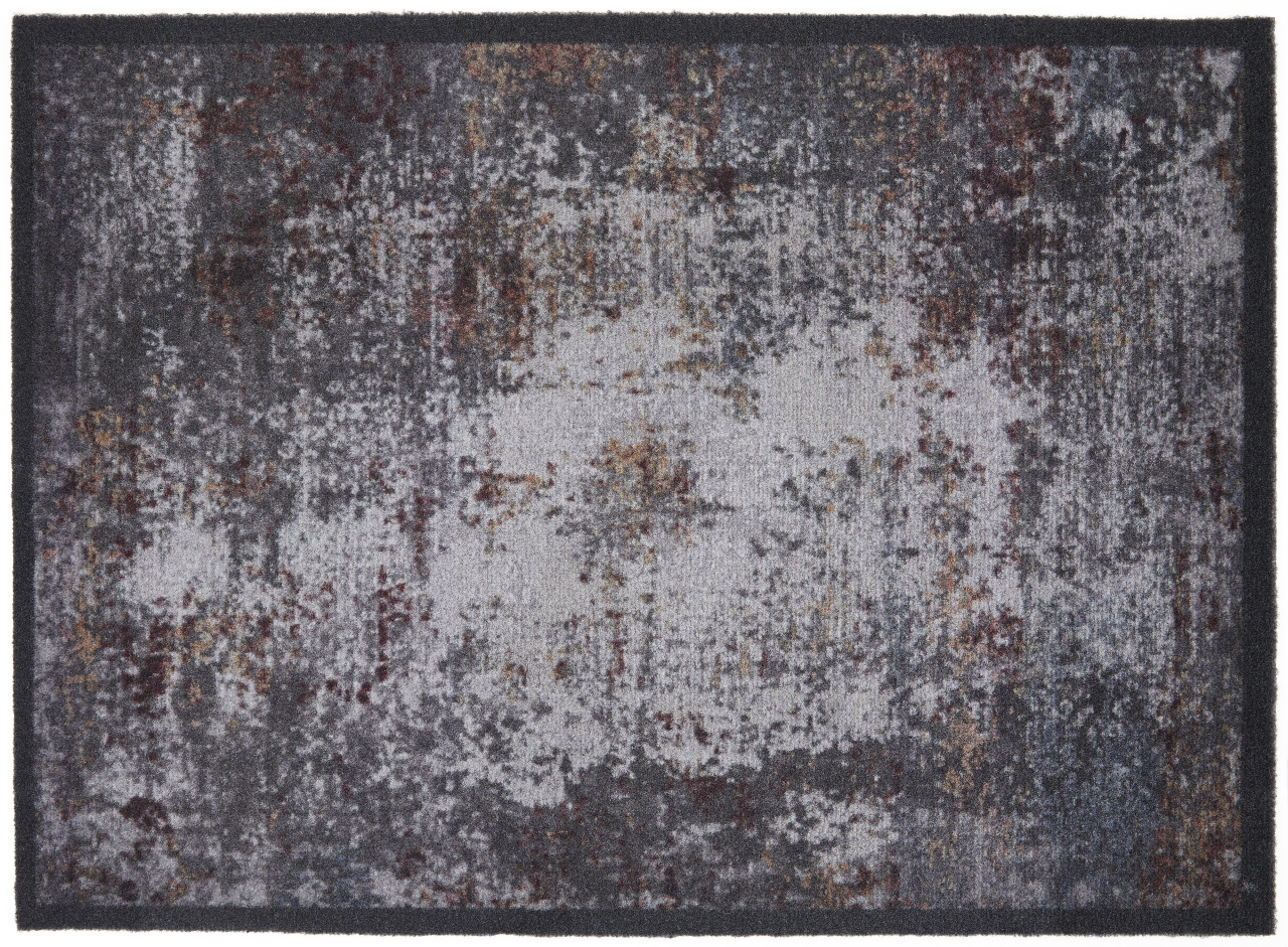 Fußmatte Vigo 39 x 58 cm anthrazit-multi von Andiamo