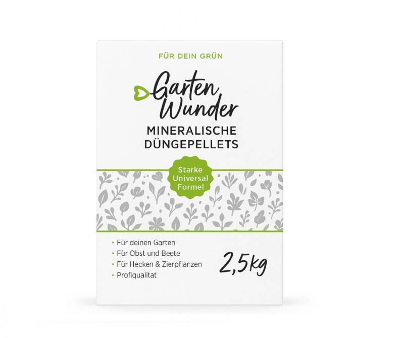 Gartenwunder mineralische Düngerpellets 2,5 kg Gartenwunder mineralische Düngerpellets 2,5 kg von Weitere