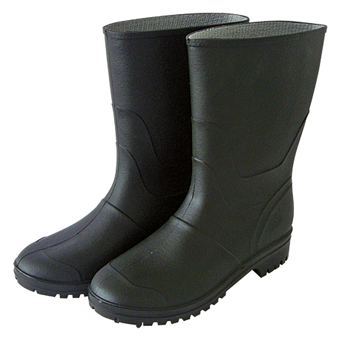 Gummistiefel halbhoch schwarz von Weitere