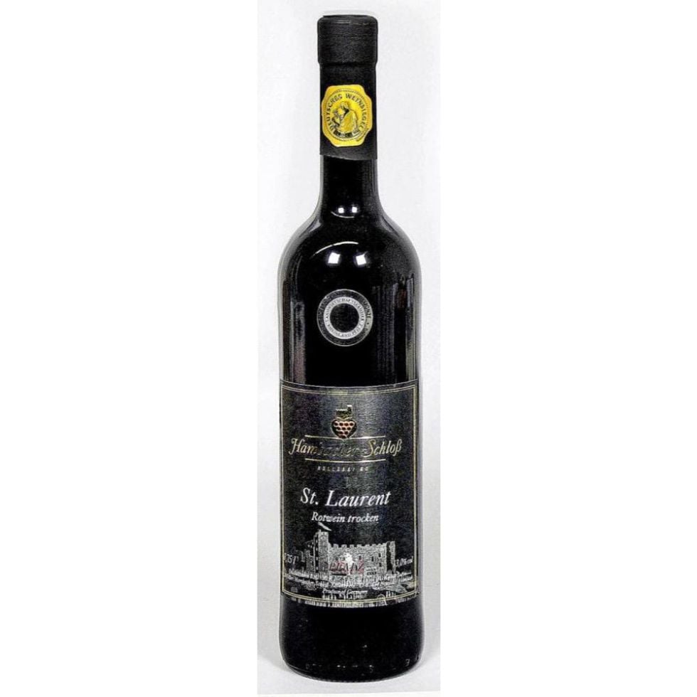 Hambacher Schloss Rotwein St. Laurent          0,75 l  trocken von Hambacher Schloss