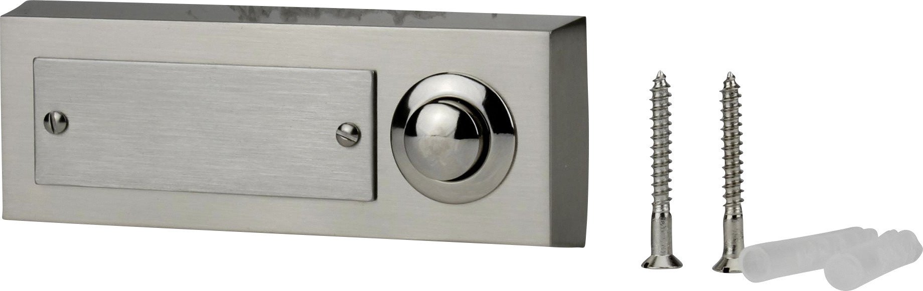 Klingel-Taster 1-fach Aufputz edelstahl Klingel-Taster 1-fach Aufputz edelstahl von Weitere