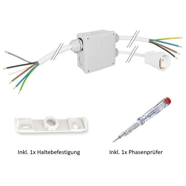 Küchenanschlussbox-Set Splitter-Box inkl. Phasenprüfer Küchenanschlussbox-Set Splitter-Box inkl. Phasenprüfer von Weitere