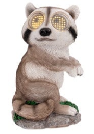 LED Dekofigur Solar Waschbär Rolling Eyes 21–26 cm warmweiß braun LED Dekofigur Solar Waschbär Rolling Eyes 21–26 cm warmweiß braun von Weitere
