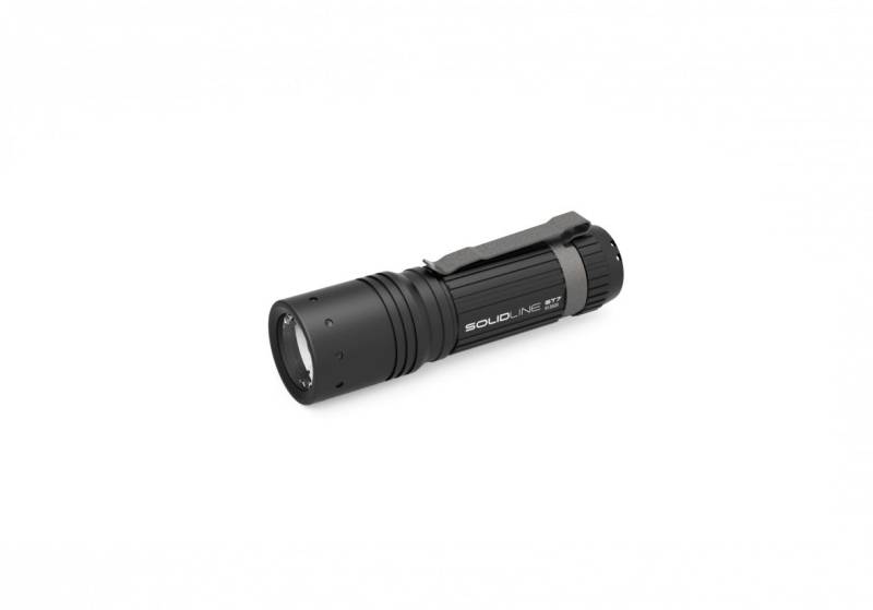 Ledlenser LED Taschenlampe Solidline ST7  360 lm, 3 x AAA, schwarz von LEDLENSER