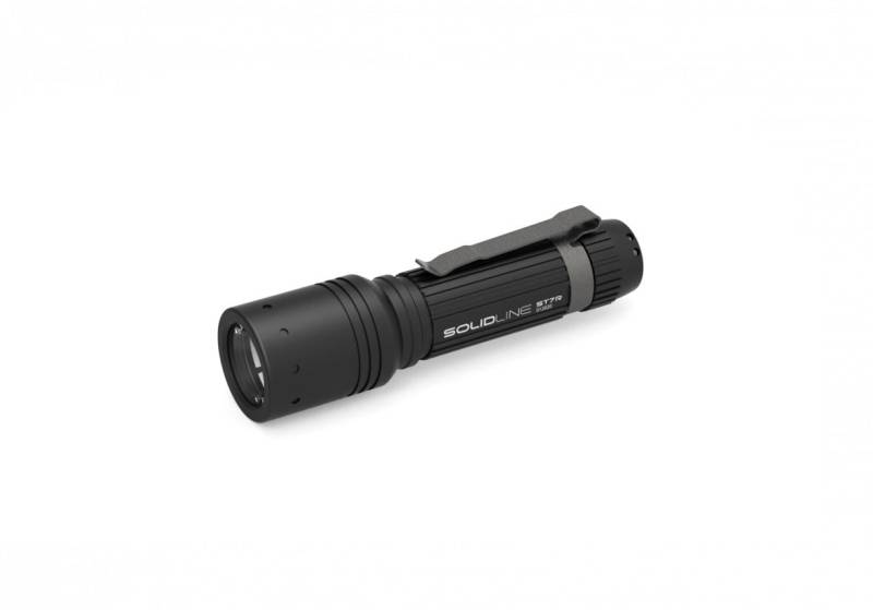 Ledlenser LED Taschenlampe Solidline ST7R  1000 lm, Li-Ion, schwarz von LEDLENSER