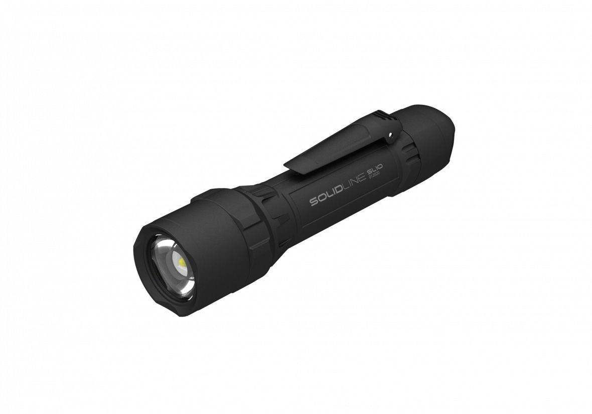 Ledlsenser LED Taschenlampe Solidline SL10 300 lm, 4x AAA, schwarz von LEDLENSER