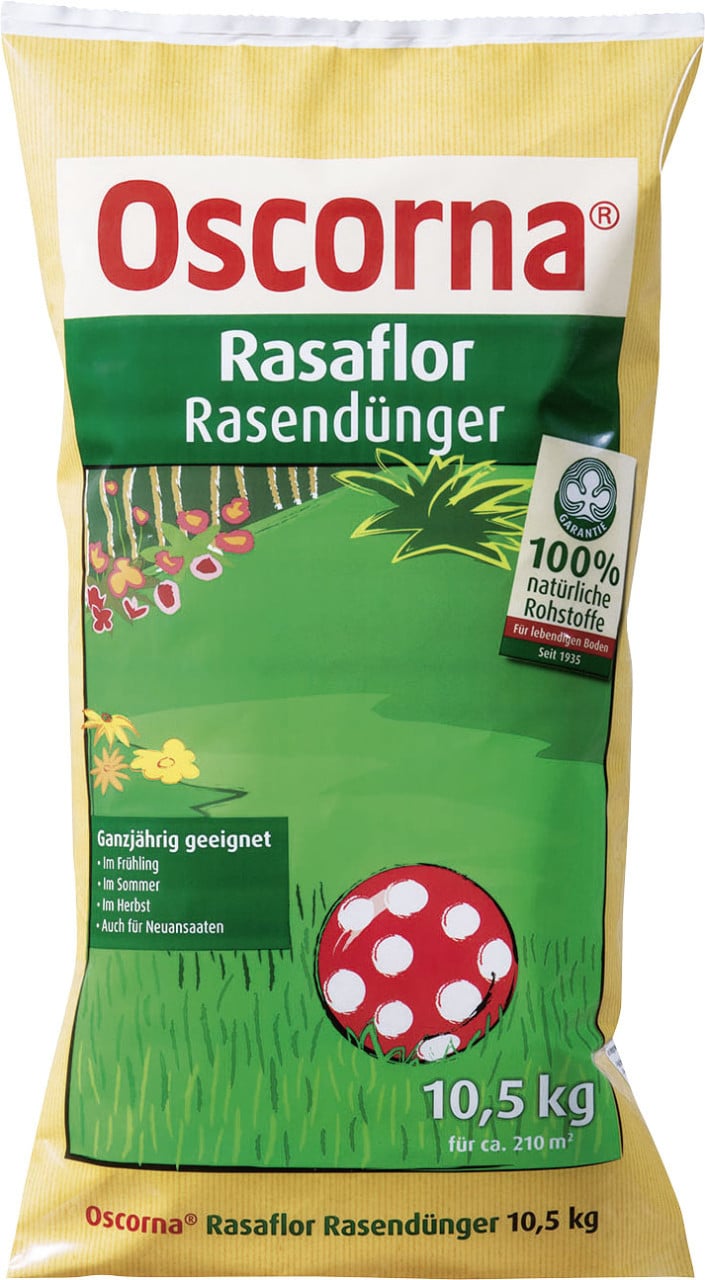 Oscorna Rasendünger Rasaflor 10,5 kg von Oscorna
