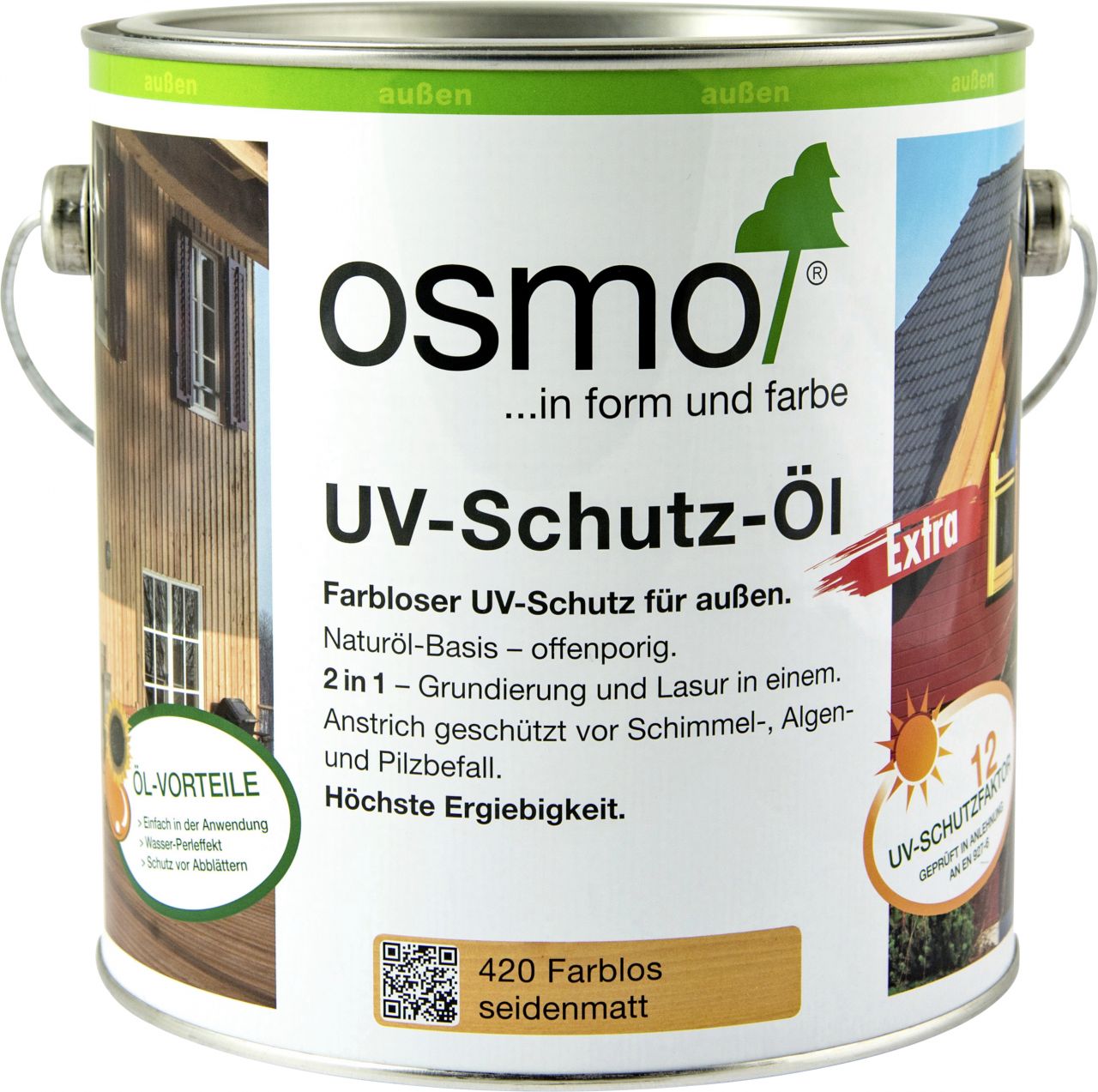 Osmo UV-Schutz-Öl Extra 2,5 L farblos von Weitere