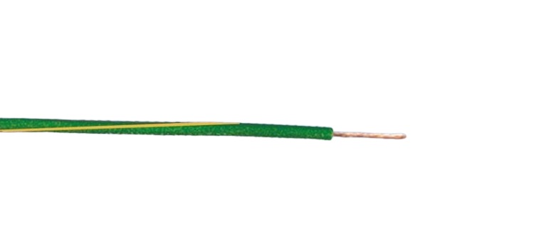 PVC-Aderleitung H07V-U 6 - 10 Meter, grün/gelb von Weitere