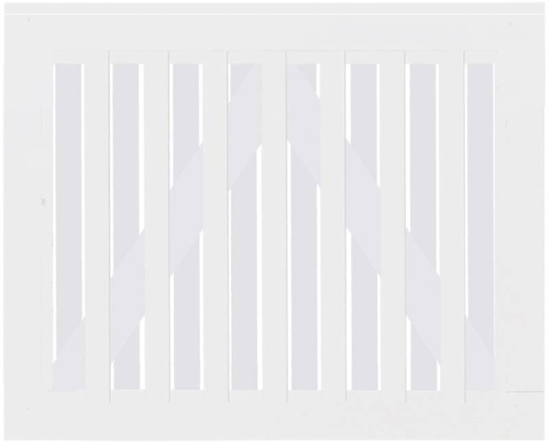 Plus Tor Nagano 100 x 80 cm RAL 9010 Weiß Plus Tor Nagano 100 x 80 cm RAL 9010 Weiß von Plus