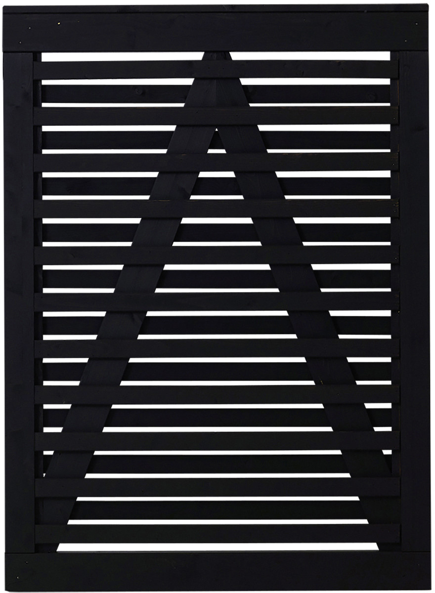 Plus Tor Osaka 100 x 136 cm RAL 9005 Schwarz von Plus